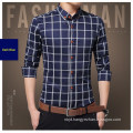 New Plaid Shirt Men′s Fashion Shirt Casual Shirt Long Sleeve Shirt Slim Fit Shirt